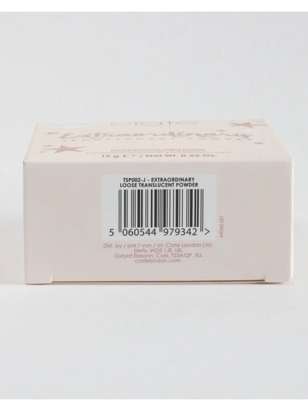 Ciate London Extraordinary Translucent Powder for Fair Skin Full Size Sealed